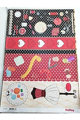 Craftsy Dekupaj Kağıdı Model 8