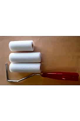 3 LÜ RULO SET /10 cm  2 ADET SÜNGER + 7,5 cm 1 ADET SÜNGER UÇ