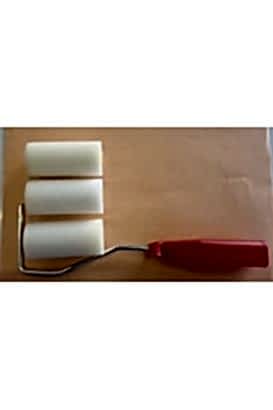 3 LÜ RULO SET  7,5cm  3 ADET BEYAZ SÜNGER RULO SET