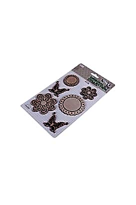 Craftsy Lazer Kesım Ahsap Stıker Lksa-001