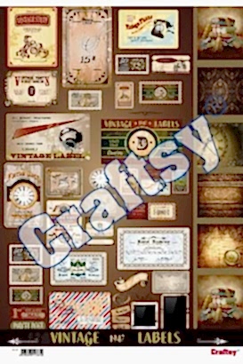 Craftsy Dekupaj Kağıdı Dc127